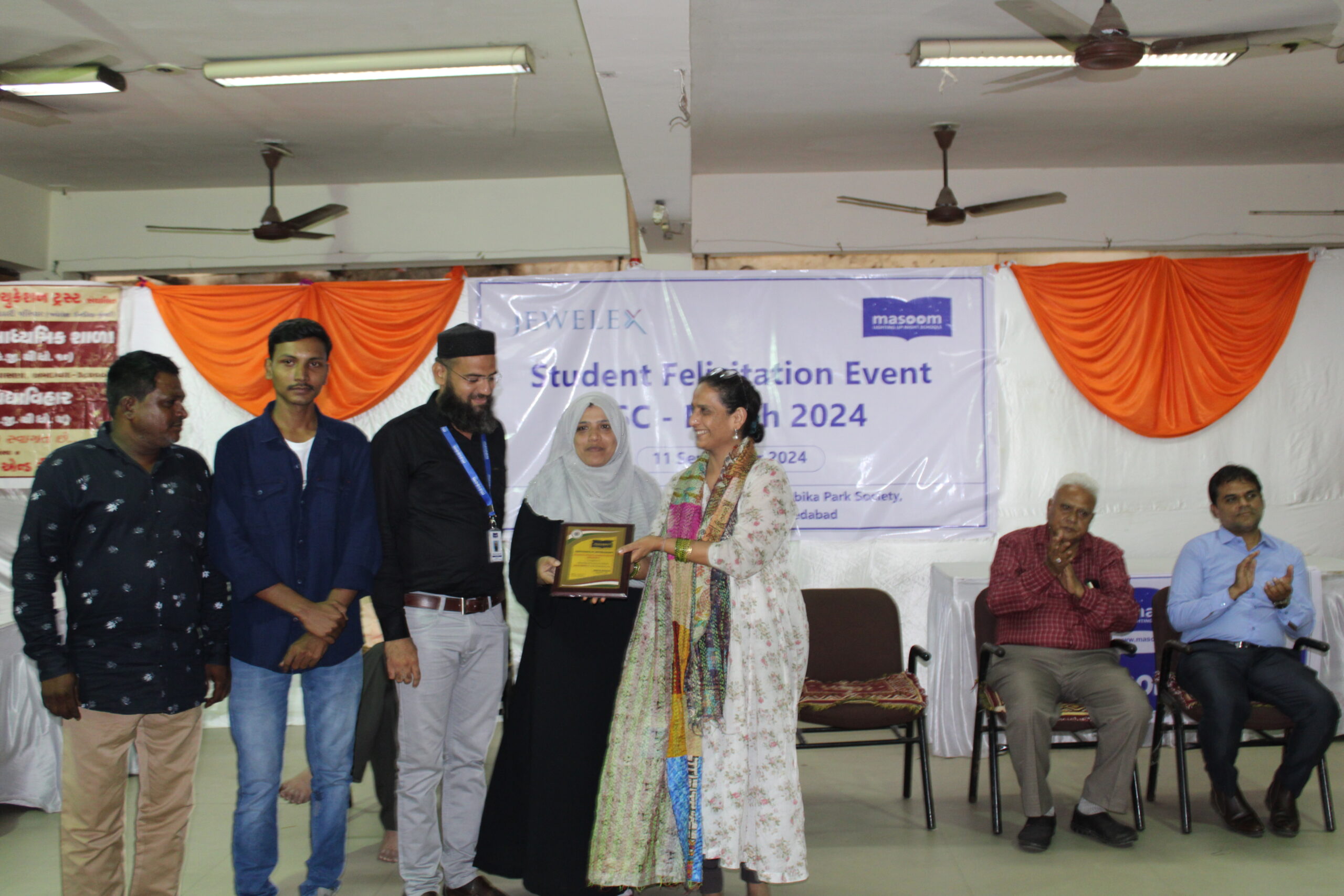 100 achive juhapura center Felicitate 2 scaled
